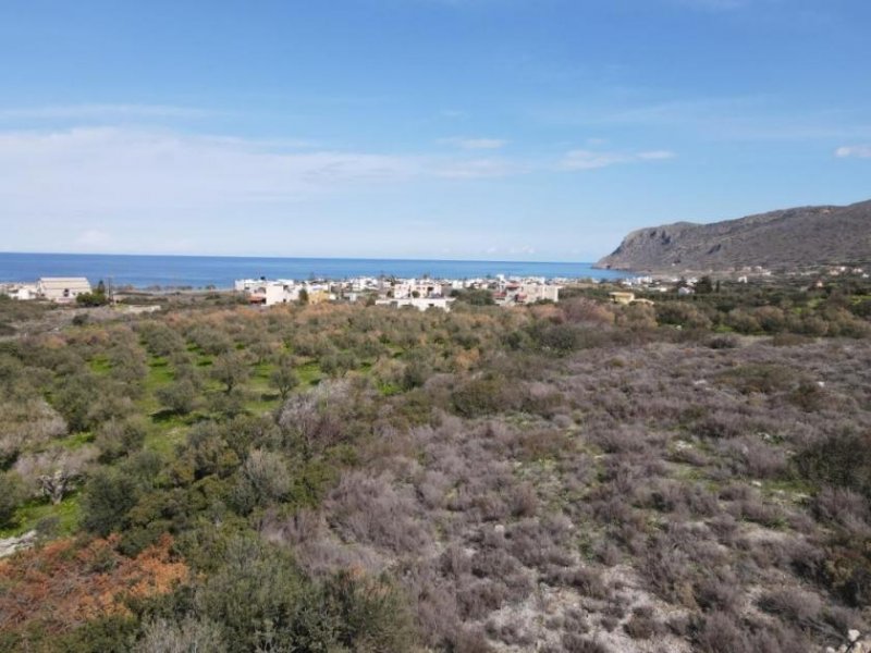 Milatos Kreta, Milatos: Baugrundstück im Zentrum in Meeresnähe zu verkaufen Grundstück kaufen